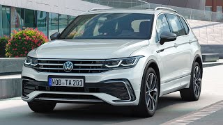 2022 Vw Tiguan Allspace – interior and exterior  Perfect 3Row SUV [upl. by Odnamla76]