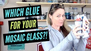 MOSAIC GLUE For Glass Mosaic Making 3 Types [upl. by Roana]