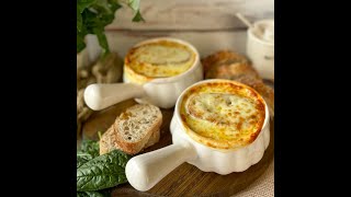 Harvest Fresh French Onion Spinach Soup [upl. by Alisha610]