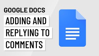 Google Docs Adding and Replying to Comments [upl. by Marriott734]