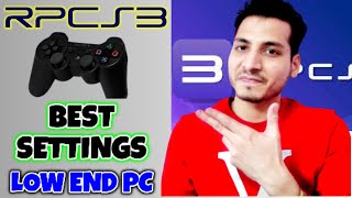 RPCS3 best settings for Low end PC [upl. by Richart]