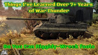 Top 7 Realistic Tank Pro Tips and Tricks  Guide  Tutorial War Thunder [upl. by Hecht324]