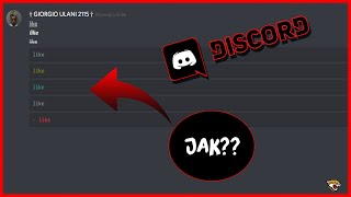 Czcionka Discord jak [upl. by Ahseiyt]