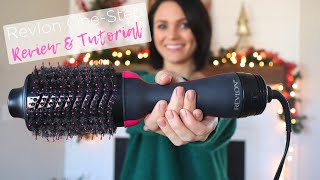 Easiest Way To Use Revlon OneStep Volumizer Hair Dryer amp Review [upl. by Osithe]