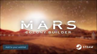 Mars Colony Builder Trailer ► Upcoming New SciFi City Building Strategy Game 2021 [upl. by Mischa558]