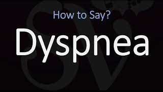 How to Pronounce Dyspnea CORRECTLY Meaning amp Pronunciation [upl. by Ahtnamas803]