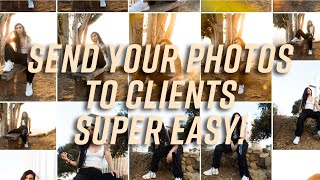 How to Deliver Photos to your Clients [upl. by Ecined65]