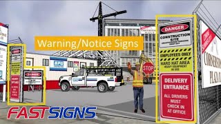 Building Better Construction Site Signage  FASTSIGNS® [upl. by Adnara]