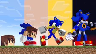 Minecraft But Theres Sonic Upgrades [upl. by Procto341]