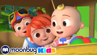 Wheels on the Bus Play Version 1 Hour of Cocomelon  Sing Along Songs and Rhymes  Learn ABC 123 [upl. by Bertila883]