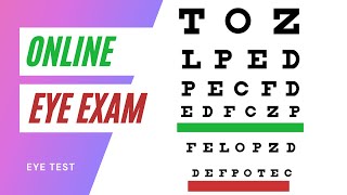 Online Eye Exam [upl. by Adnolrehs]