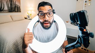 YouTube Setup for Small Rooms Camera Lighting and Filming Tips [upl. by Aliakim]