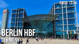 Berlin Hauptbahnhof  Central Station  🇩🇪 Germany 4K HDR Walking Tour [upl. by Ytram]