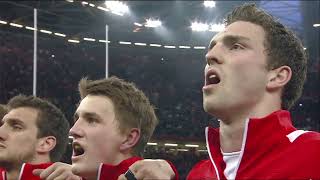 Wales v England 2013 national anthem  WRU TV [upl. by Ori]