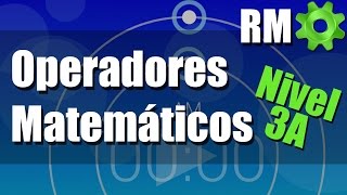 Operadores Matemáticos  Ejercicios Resueltos  Nivel 3A [upl. by Aivizt205]