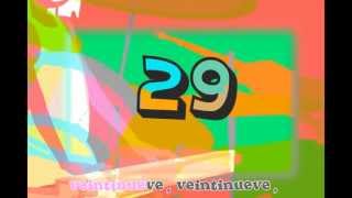 Los números Song to learn numbers in Spanish for kids [upl. by Inohtna]