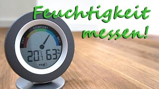 Ausprobiert TFA Dostmann Cosy ThermoHygrometer [upl. by Nnauol]