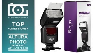 CAMERA TIPS  ALTURA PHOTO Universal APUNV1 Flash [upl. by Tamqrah]