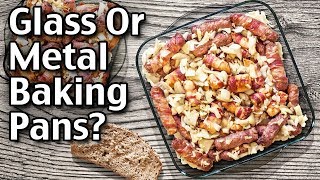 Different Types Of Baking Pans  Glass Baking Pans Vs Metal [upl. by Wylen597]