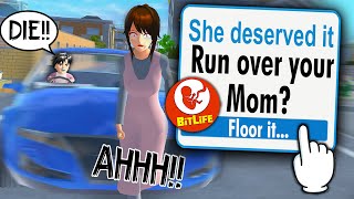 My Bitlife controls my Sakura School Simulator [upl. by Oliviero]