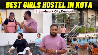 Luxurious Girls Hostel Near ALLEN KOTA  Landmark City  Hostel Tour amp Students Review 🔥 [upl. by Corenda]