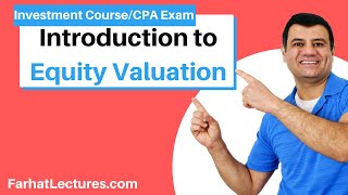 Introduction to Equity Valuation by Comparables Essentials of Investments Chapter 13 CPA exam BAR [upl. by Namwen244]