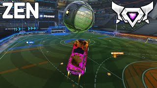 ZEN Rocket League Gameplay 1 HOUR SSL 2v2 [upl. by Kciredorb275]