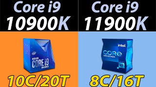 i910900K Vs i911900K  How Much Performance Difference [upl. by Soni]