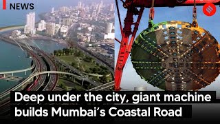 Mavala India’s biggest Tunnel Boring Machine burrows amp builds Mumbai’s Coastal Road [upl. by Akihsat]