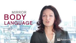 Essential Body Language Interview Tips [upl. by Ileyan]