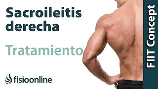 Tratamiento de la sacroileitis o dolor sacroiliaco derecho [upl. by Atnom]