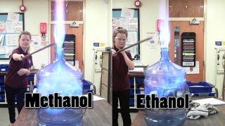 Whoosh Bottle  Methanol Vs Ethanol [upl. by Hidie]