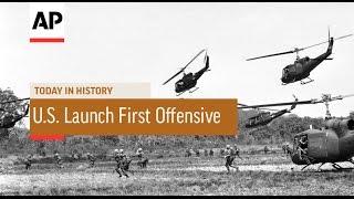 Vietnam US Forces Launch First Major Offensive  1965  Today in History  28 June 16 [upl. by Lamoureux9]