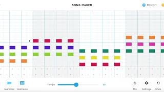 Chrome music lab Song Maker How to make song longer [upl. by Tawney]