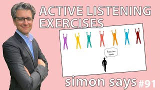 Active Listening Exercises  Simon Says 91 [upl. by Yatnahc355]