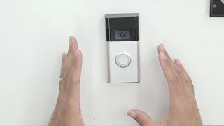 How To Reset The Ring Video Doorbell 2 Quick Video [upl. by Lemon]