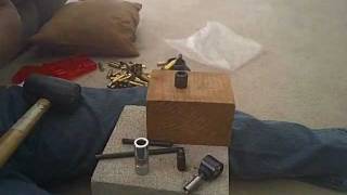 Using Lee Classic Loader to reload 45 colt [upl. by Akila625]