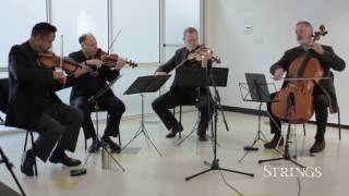 Strings Sessions Alexander String Quartet Performs Mozart and Brahms [upl. by Desirae33]