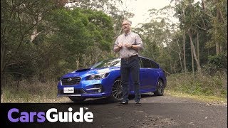 Subaru Levorg 20 STI Sport 2017 review road test video [upl. by Shaner447]