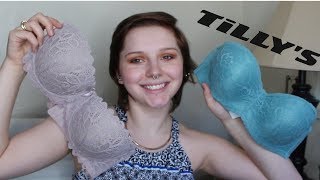 Tillys Bralette Haul  TryOn [upl. by Aay396]