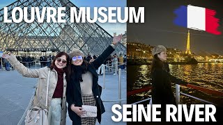 Louvre Museum and Seine River Cruise  PARIS 2023 [upl. by Siberson]