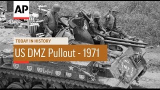 Vietnam War US Pullout of DMZ  1971  Today in History  9 July 16 [upl. by Lansing]