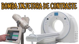 Como funciona a bomba injetora de contraste na Tomografia Computadorizada [upl. by Anaoj561]