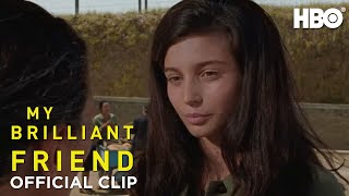 My Brilliant Friend Maestra Oliviero Season 2 Episode 7 Clip  HBO [upl. by Enirhtak595]