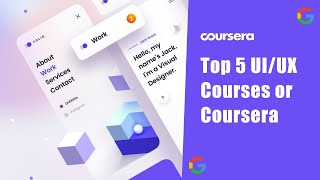 Top 5 UIUX courses by Coursera  FREE amp PAID [upl. by Tarttan]