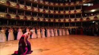 ELINA GARANCA  Live 55th Vienna Opera Ball 2011 [upl. by Oletha]