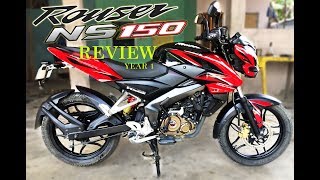 Rouser NS150  Year 1 Review [upl. by Salangi]