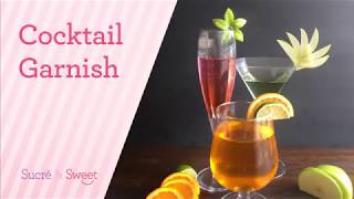 How to make simple cocktails garnishes [upl. by Muriah]