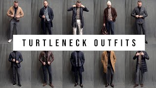 10 Different Turtleneck Outfits  Ways To Wear A Turtleneck [upl. by Joana980]