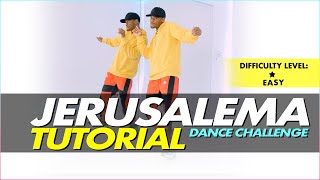 Jerusalema Dance Tutorial  Step by step [upl. by Croner]